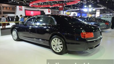 New Bentley Flying Spur rear quarter at 2014 Thailand Motor Expo