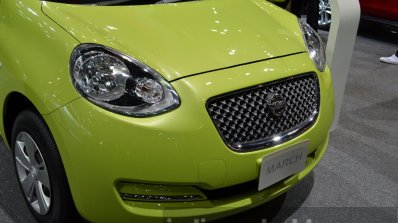 Nissan March Limited Edition grille at the 2014 Thailand Motor Expo