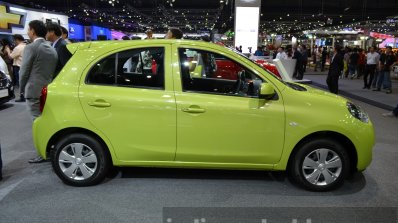 Nissan March Limited Edition side at the 2014 Thailand Motor Expo