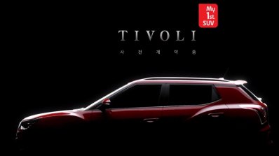 Ssangyong Tivoli side teased