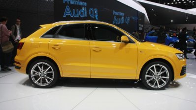 2015 Audi Q3 Facelift side at the 2015 Detroit Auto Show