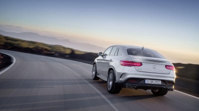 2015 Mercedes AMG GLE63 S Coupe rear three quarters