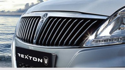 2015 Ssangyong Rexton W grille