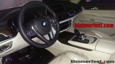 2016 BMW 7 Series dashboard fully revealed