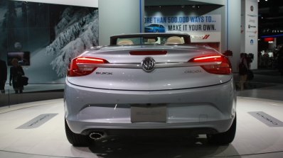 2016 Buick Cascada rear view at the 2015 Detroit Auto Show