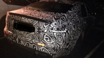 2016 Jaguar XF rear spied