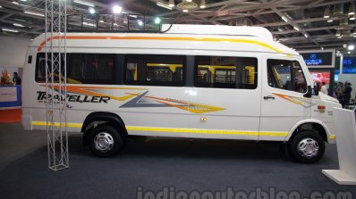 Force Super Luxury Traveller side at the Bus and Special Vehicles Show 2015