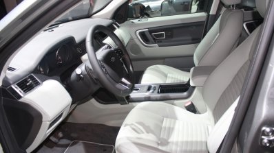 Land Rover Discovery Sport interior at the 2015 Detroit Auto Show
