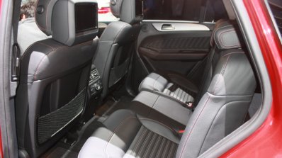 Mercedes AMG GLE 450 AMG Coupe at the 2015 Detroit Auto Show rear seat space