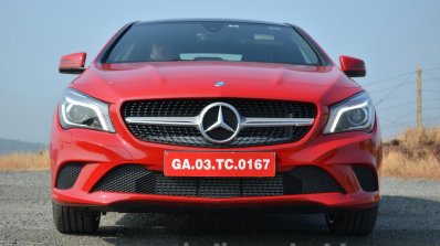 Mercedes CLA 200 CDI front Review
