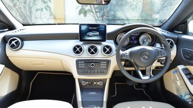 Mercedes CLA 200 beige interior Review