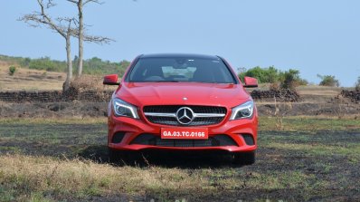 Mercedes CLA 200 front Review