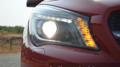Mercedes CLA 200 headlight Review