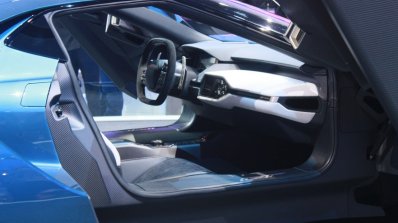 New Ford GT interior at the 2015 Detroit Auto Show