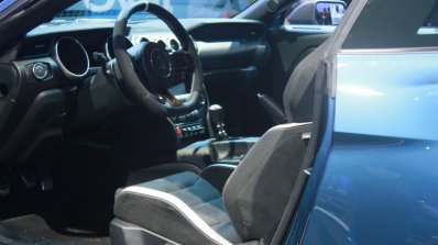 Shelby GT350R Mustang interior at the 2015 Detroit Auto Show