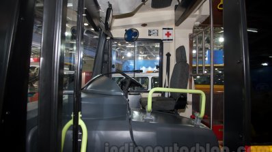 Tata Ultra AC Urban cabin at the Bus and Special Vehicles Expo 2015