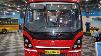 Tata Ultra AC Urban front at the Bus and Special Vehicles Expo 2015