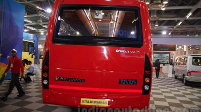 Tata Ultra AC Urban rear at the Bus and Special Vehicles Expo 2015