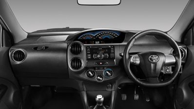 Toyota Etios Valco facelift interior Indonesia