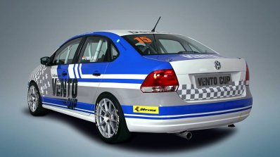 VW Vento Cup Car rear quarters India