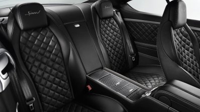 2015 Bentley Continental GT Speed press shot rear cabin