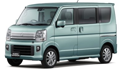 2015 Suzuki Every Wagon front three quarter Japan