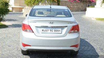2015 Hyundai Verna diesel facelift rear end