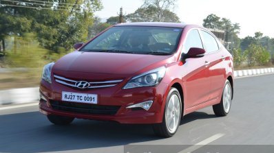 2015 Hyundai Verna petrol facelift dynamic