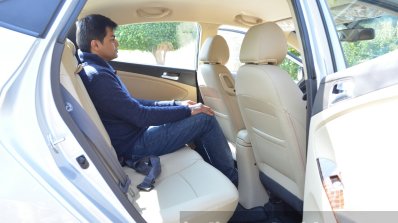 2015 Hyundai Verna petrol facelift rear space