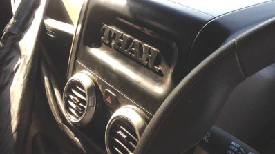 2015 Mahindra Thar spyshot dashboard