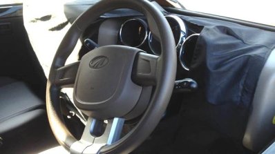 2015 Mahindra Thar spyshot interior