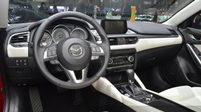 2015 Mazda 6 dashboard at 2015 Geneva Motor Show