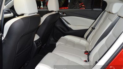 2015 Mazda 6 rear seat at 2015 Geneva Motor Show