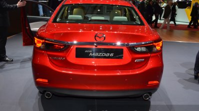 2015 Mazda 6 rear view at 2015 Geneva Motor Show