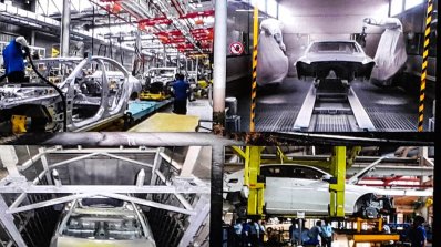 2015 Mercedes C Class petrol CKD assembly