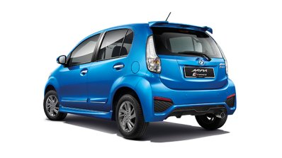 2015 Perodua Myvi Advance rear three quarter
