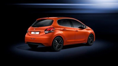 2015 Peugeot 208 rear three quarters leaked image