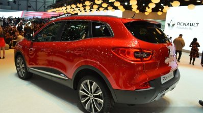 2015 Renault Kadjar rear three quarter view at 2015 Geneva Motor Show