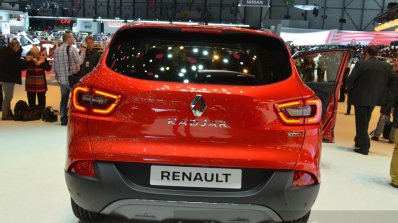 2015 Renault Kadjar rear view at 2015 Geneva Motor Show