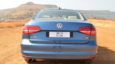 2015 VW Jetta TDI facelift rear Review