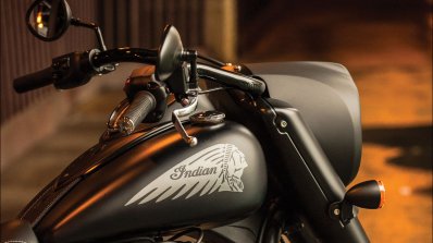2016 Indian Chief Dark Horse Right Rear Closeup
