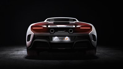 2016 McLaren 675LT press shot rear