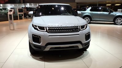 2016 Range Rover Evoque front leak at the Geneva Motor Show 2015