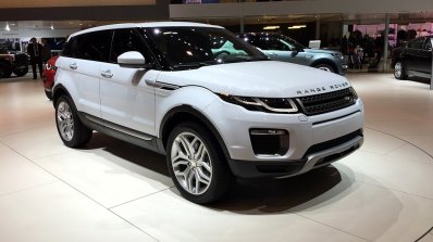 2016 Range Rover Evoque leak at the Geneva Motor Show 2015