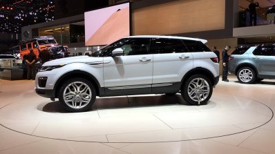 2016 Range Rover Evoque side leak at the Geneva Motor Show 2015