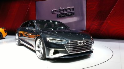 Audi Prologue Avant Concept front three quarter(3) view at 2015 Geneva Motor Show