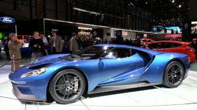 Ford GT displayed at the 2015 Geneva Motor Show