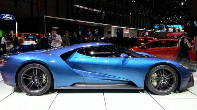 Ford GT side at the 2015 Geneva Motor Show