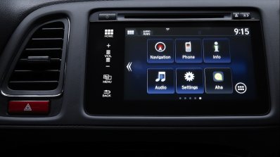 Honda HR-V infotainment system for Europe pressshots