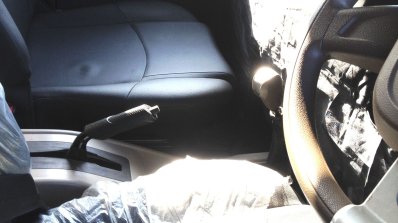 Mahindra Thar 2015 interior spyshot
